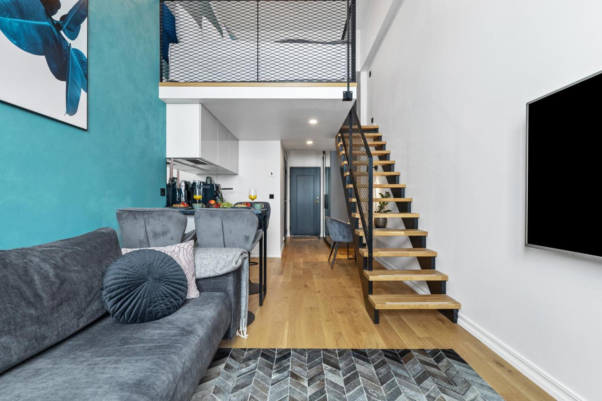 Ferienwohnung Tempus Te Premium Duo Lofts Tartu - Private Cinema, Gym And Terrace Exterior foto