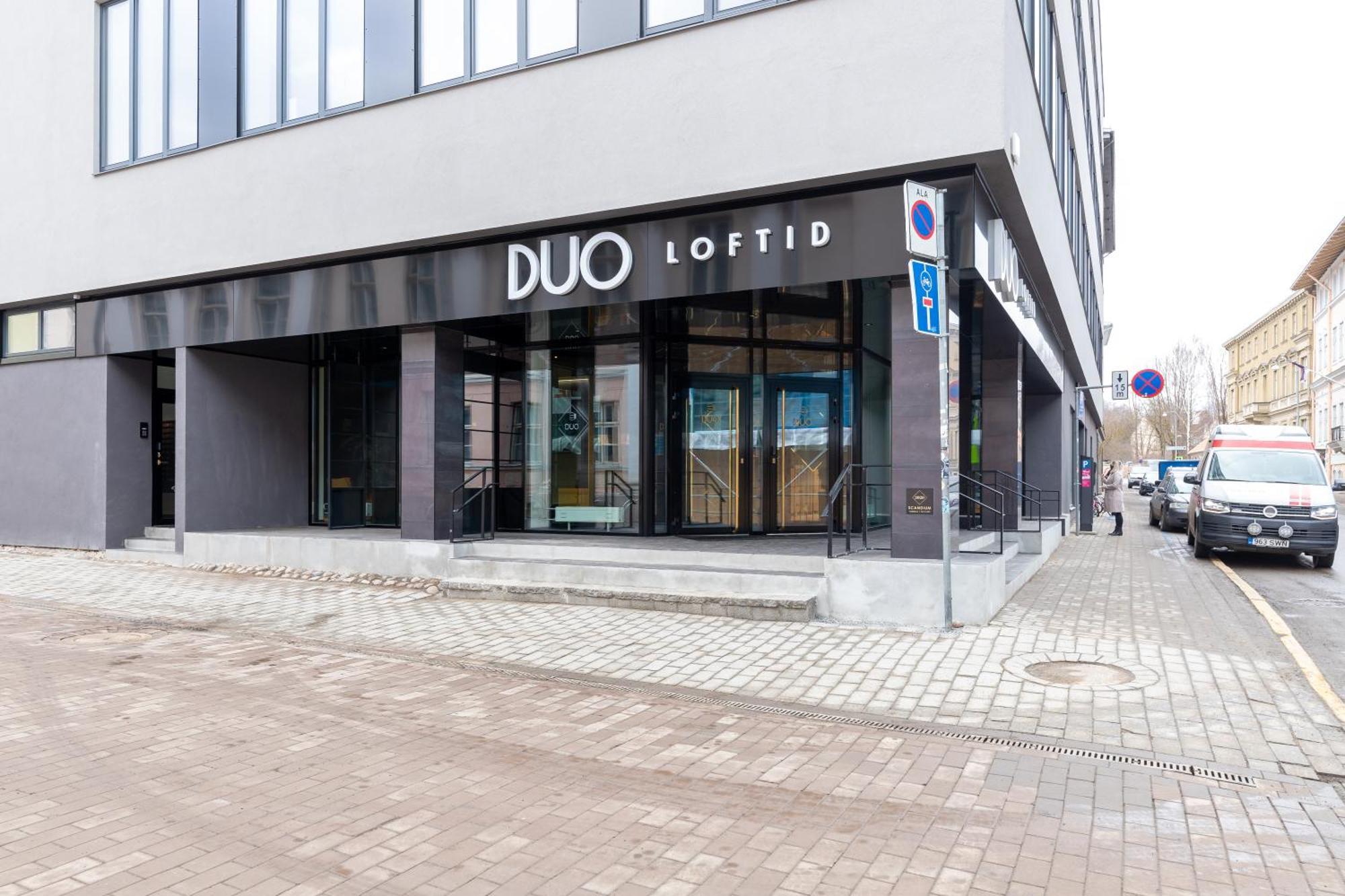 Ferienwohnung Tempus Te Premium Duo Lofts Tartu - Private Cinema, Gym And Terrace Exterior foto
