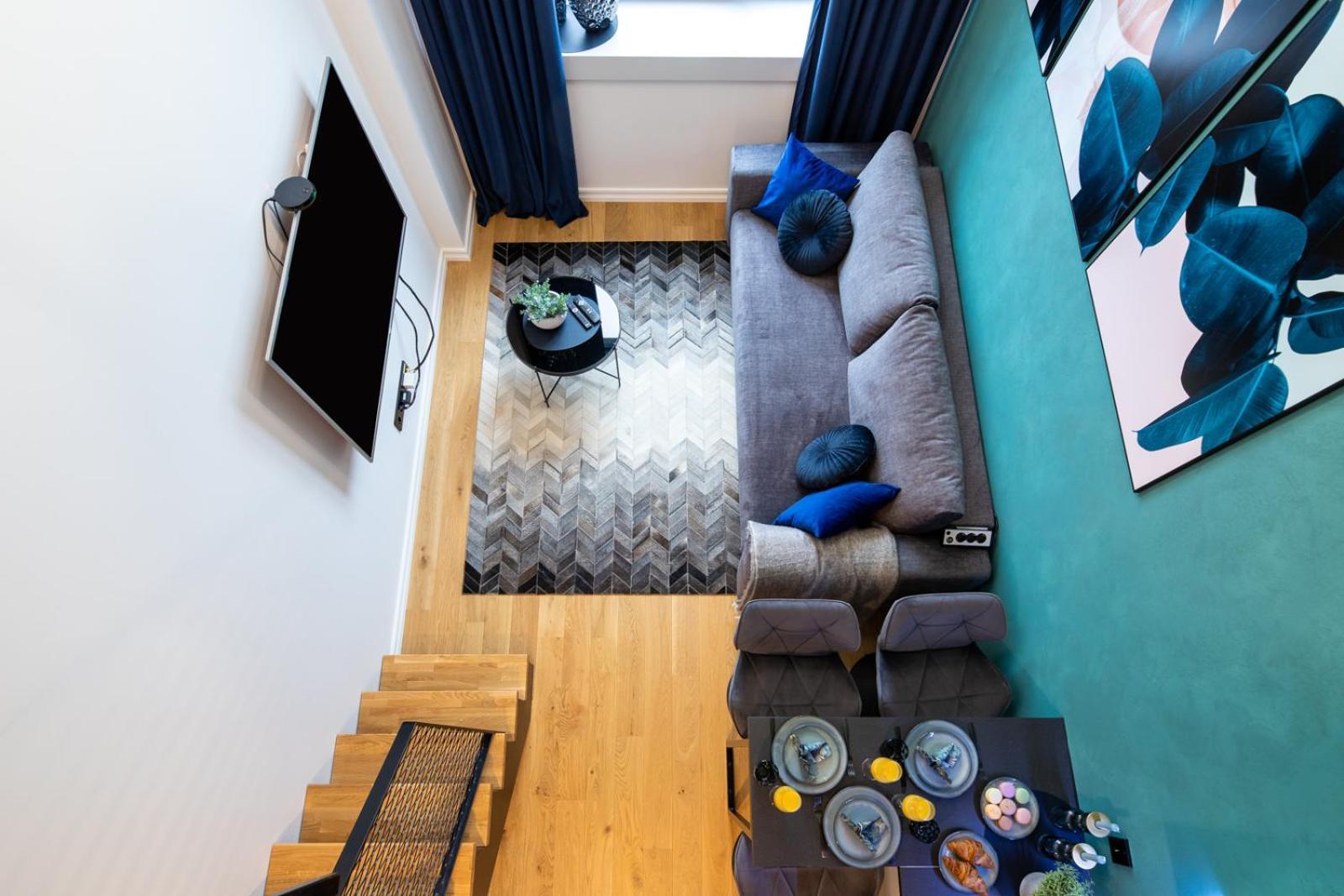 Ferienwohnung Tempus Te Premium Duo Lofts Tartu - Private Cinema, Gym And Terrace Exterior foto
