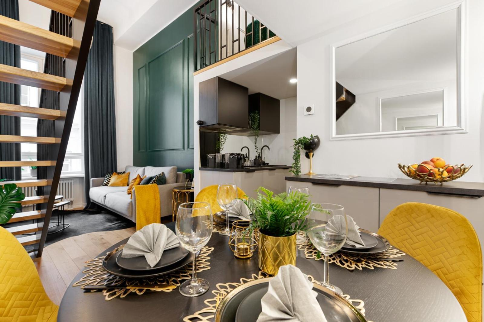 Ferienwohnung Tempus Te Premium Duo Lofts Tartu - Private Cinema, Gym And Terrace Exterior foto